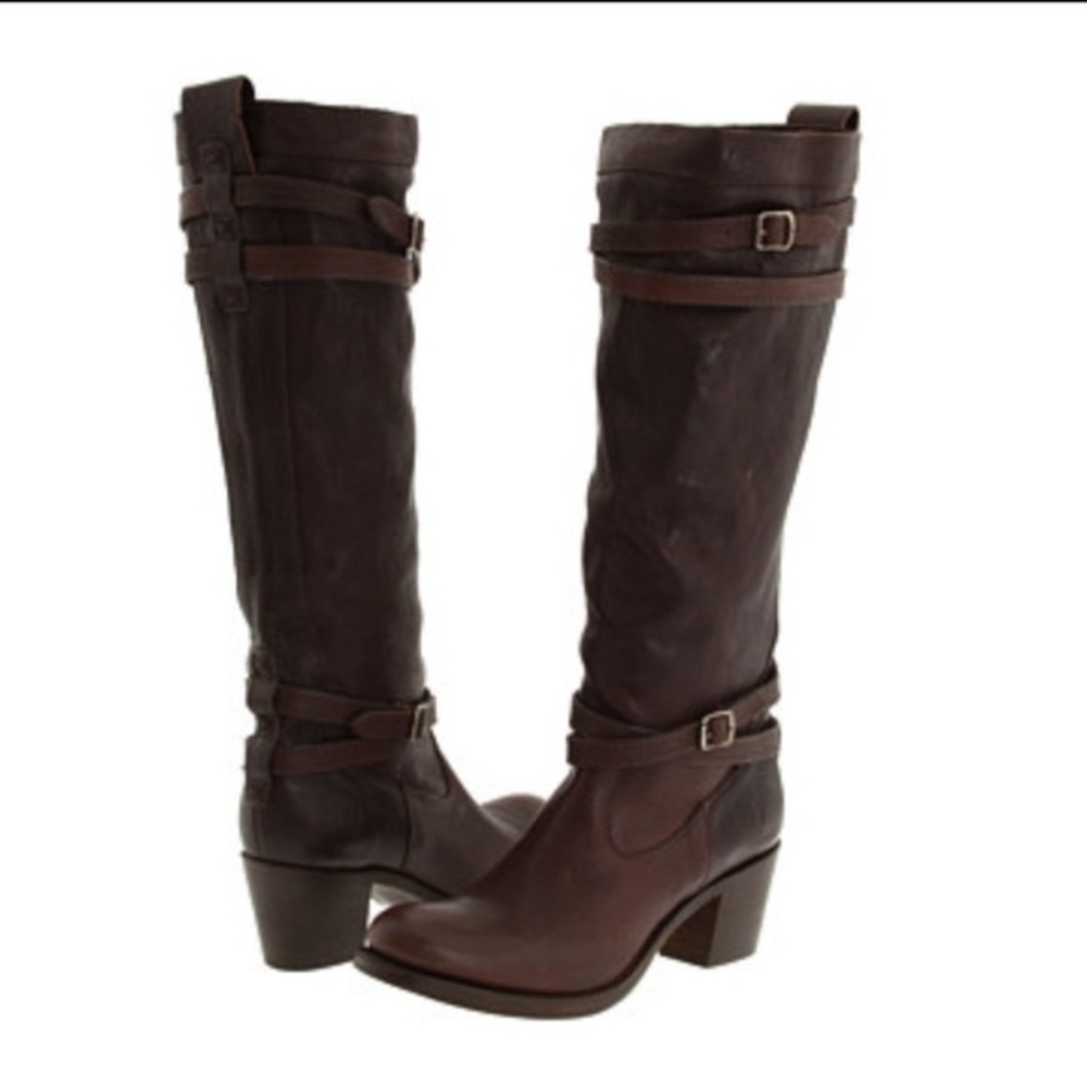 Frye Strappy Jane boots - Taupe